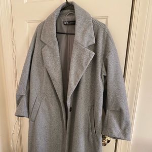 Zara oversized coat.